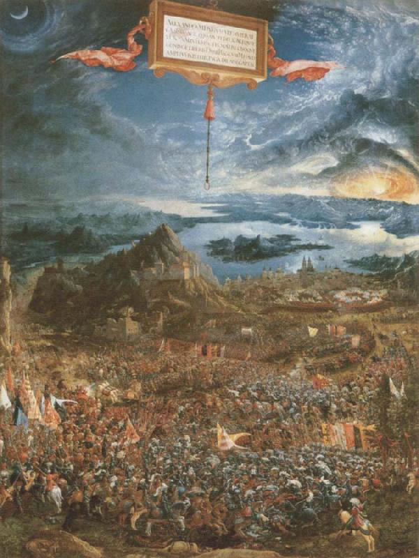 Albrecht Altdorfer the battle of lssus